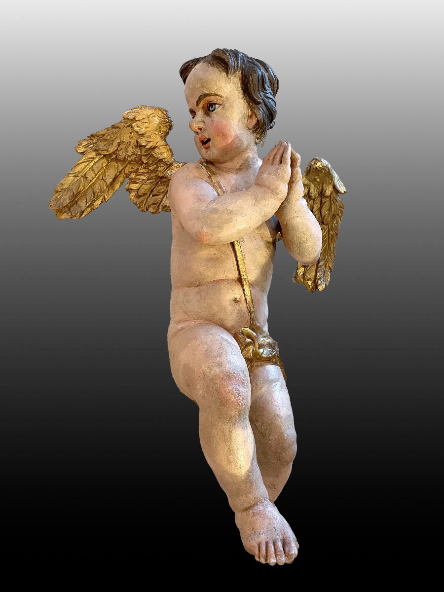 Large Baroque Angel, Austria, Circa 1700