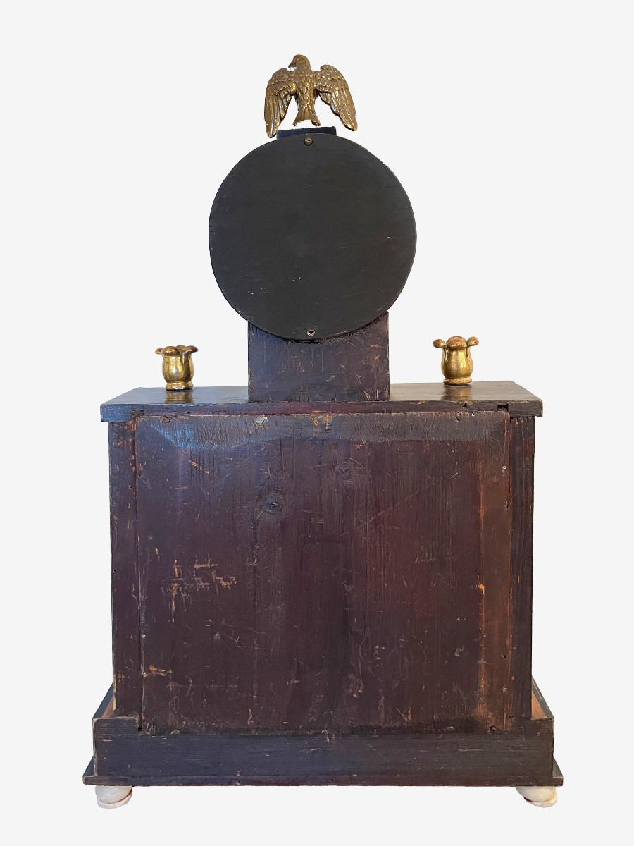 Empire Vienna Clock, Circa 1810-photo-3