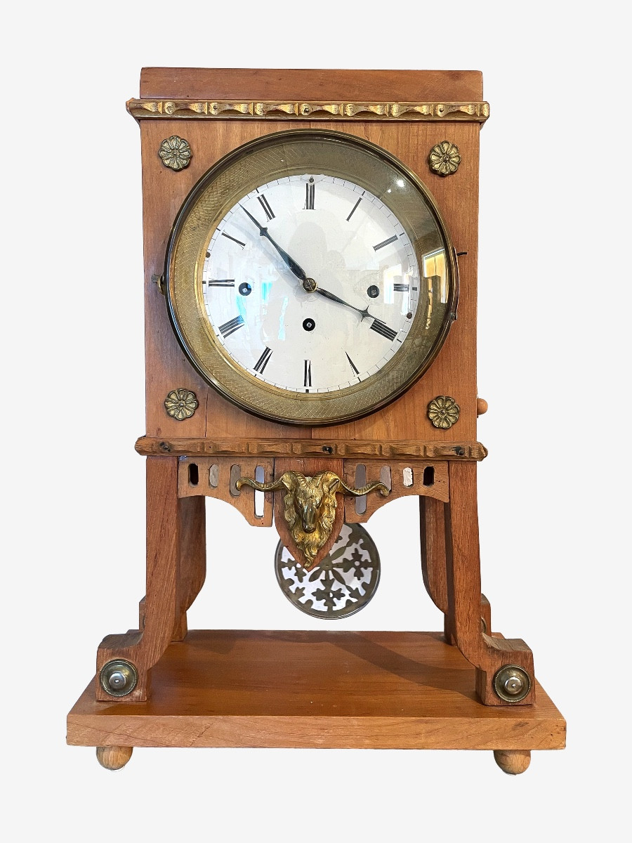 Empire Vienna Clock, Circa 1810