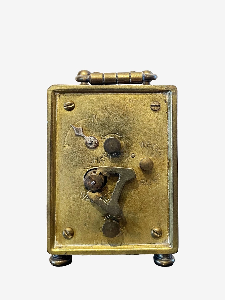 Réveil Art nouveau avec étui-photo-3