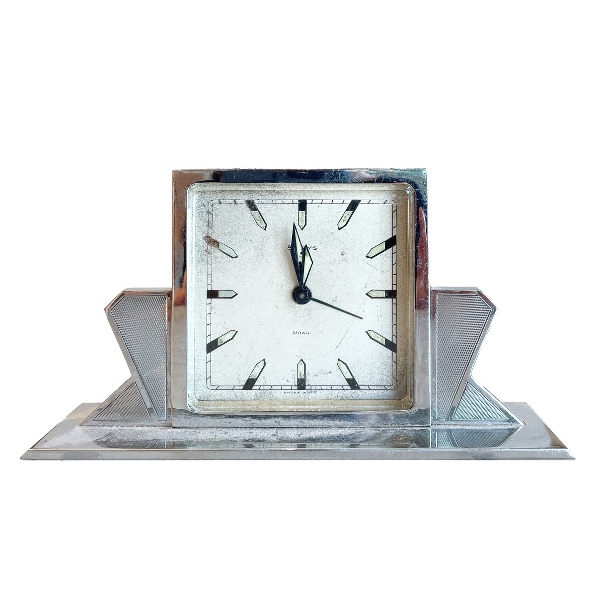 Art Nouveau Travel Alarm Clock 