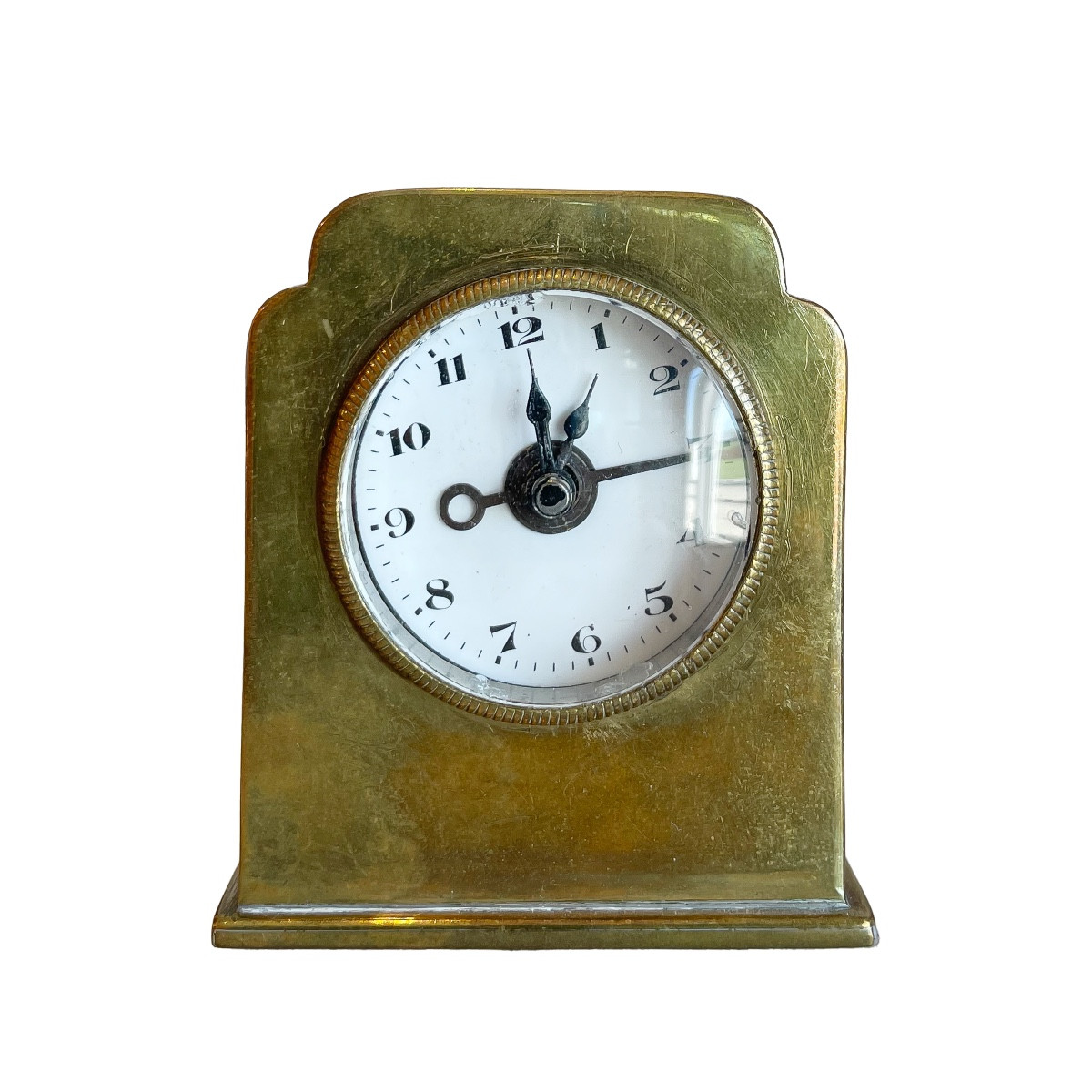 Réveil Art nouveau en métal