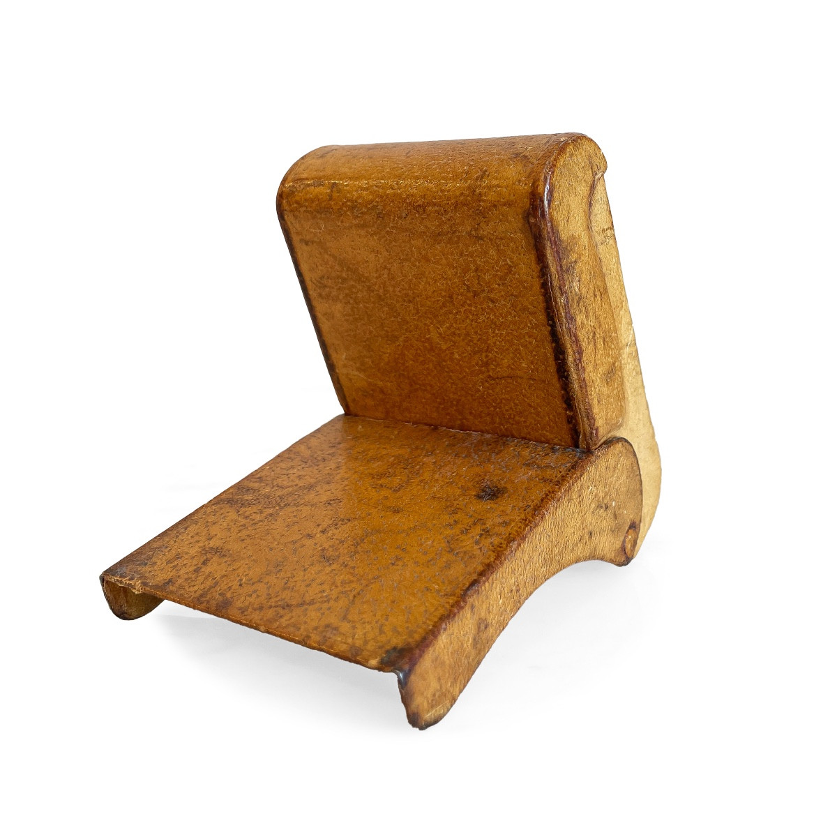 Swiss Travel Alarm Clock With Flip Cover, Leather-covered-photo-2