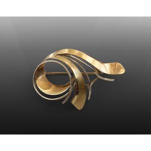 Broche en or 