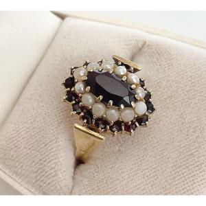 Bague en or avec rubis