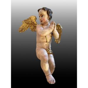 Large Baroque Angel, Austria, Circa 1700