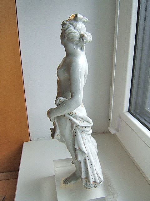 Figurine En Porcelaine Blanche De Doccia Italie, Milieu Du XVIIIe Siècle-photo-4