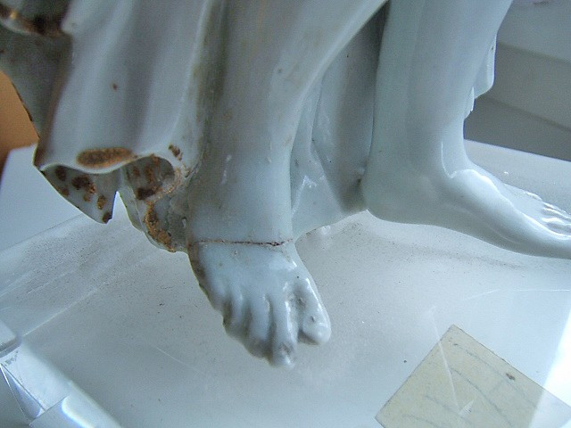 Figurine En Porcelaine Blanche De Doccia Italie, Milieu Du XVIIIe Siècle-photo-1