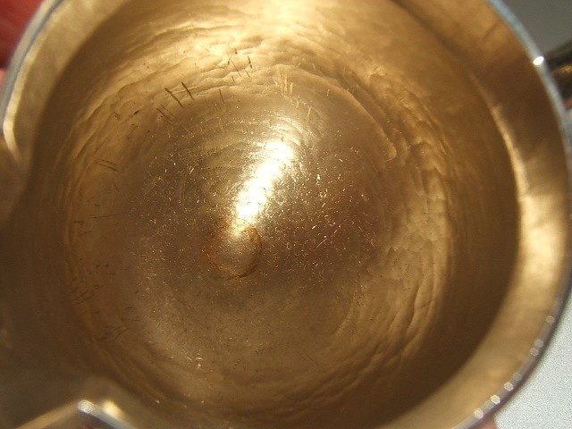 Solid Silver Milk Jug, Pitcher, From Munich, Circa 1900-photo-4