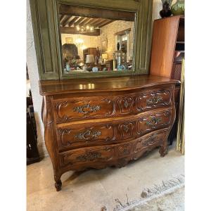 Commode XVIIIe en noyer