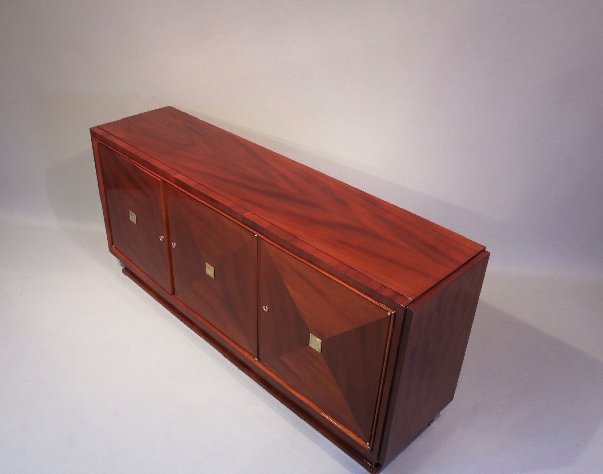 Buffet Enfilade Art Déco Acajou-photo-3