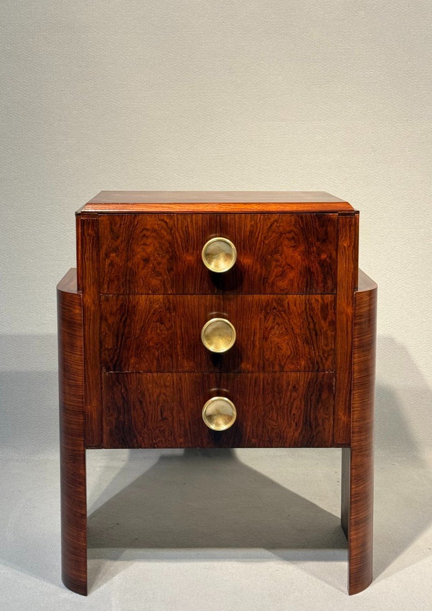 Art Deco Rosewood Chest Of Drawers
