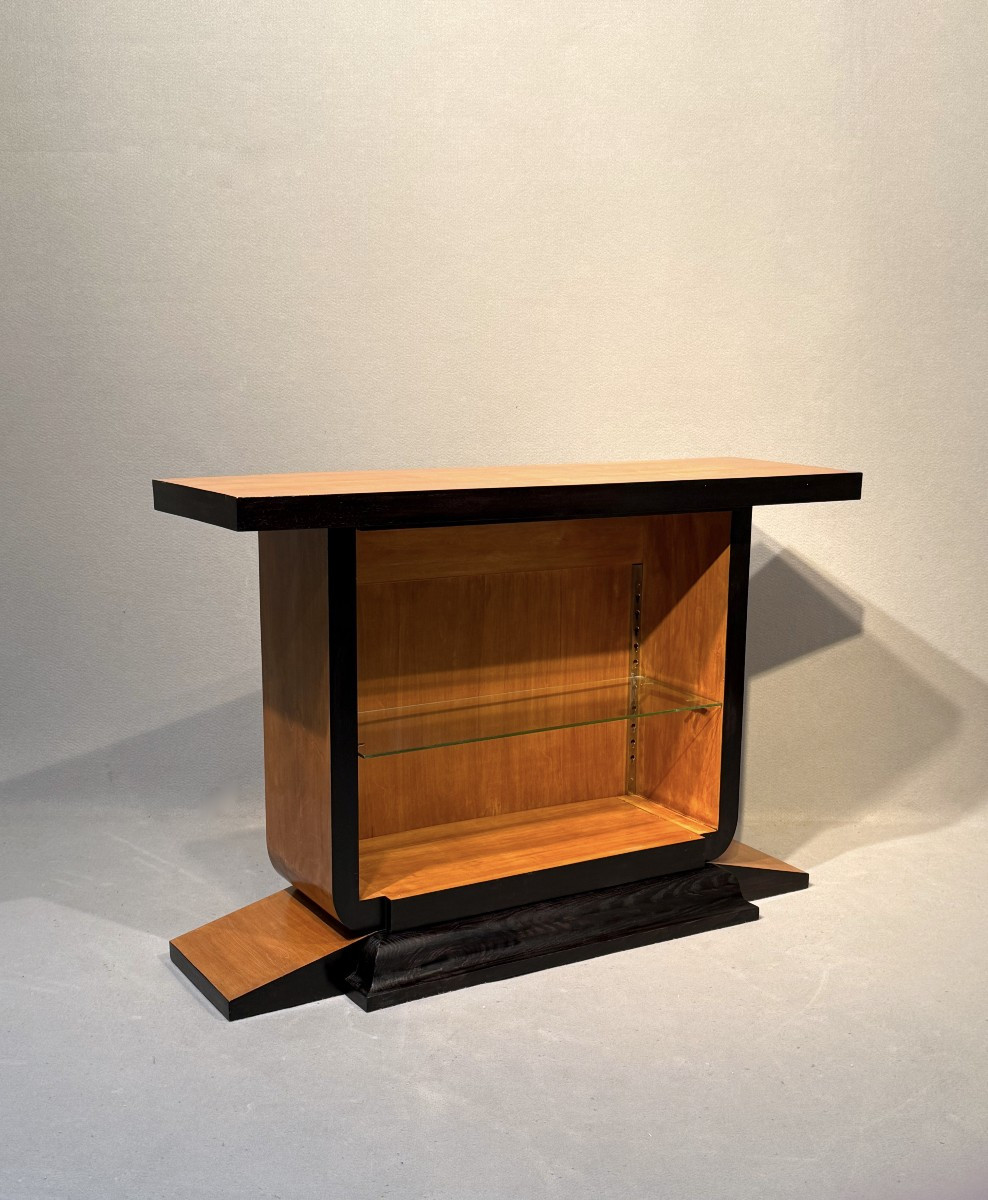Console, Art Deco Display Case-photo-3