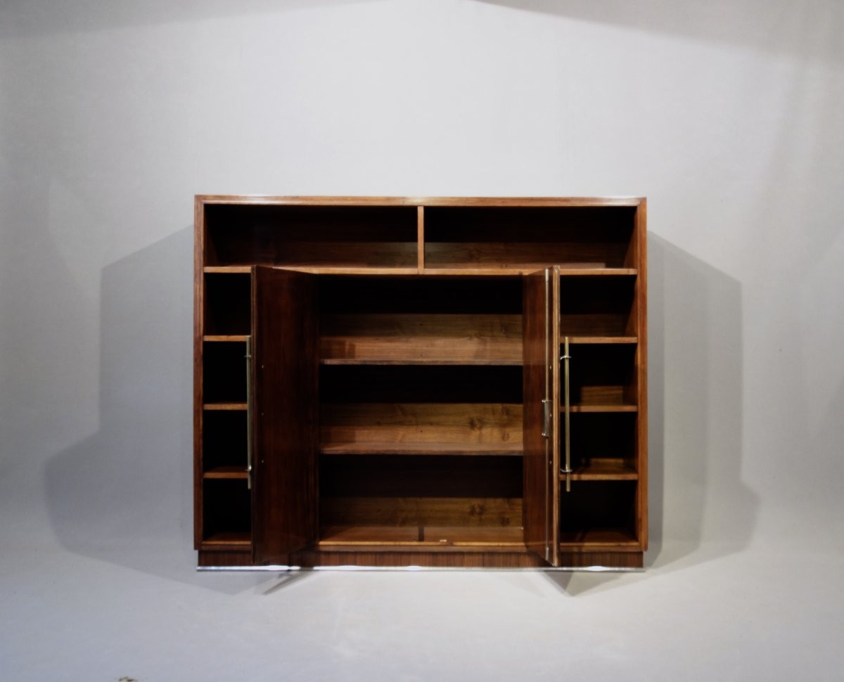 Bibliothèque Art déco signée Mercier-photo-4