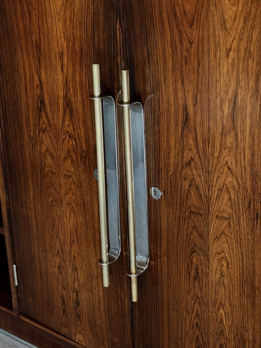 Bibliothèque Art déco signée Mercier-photo-1