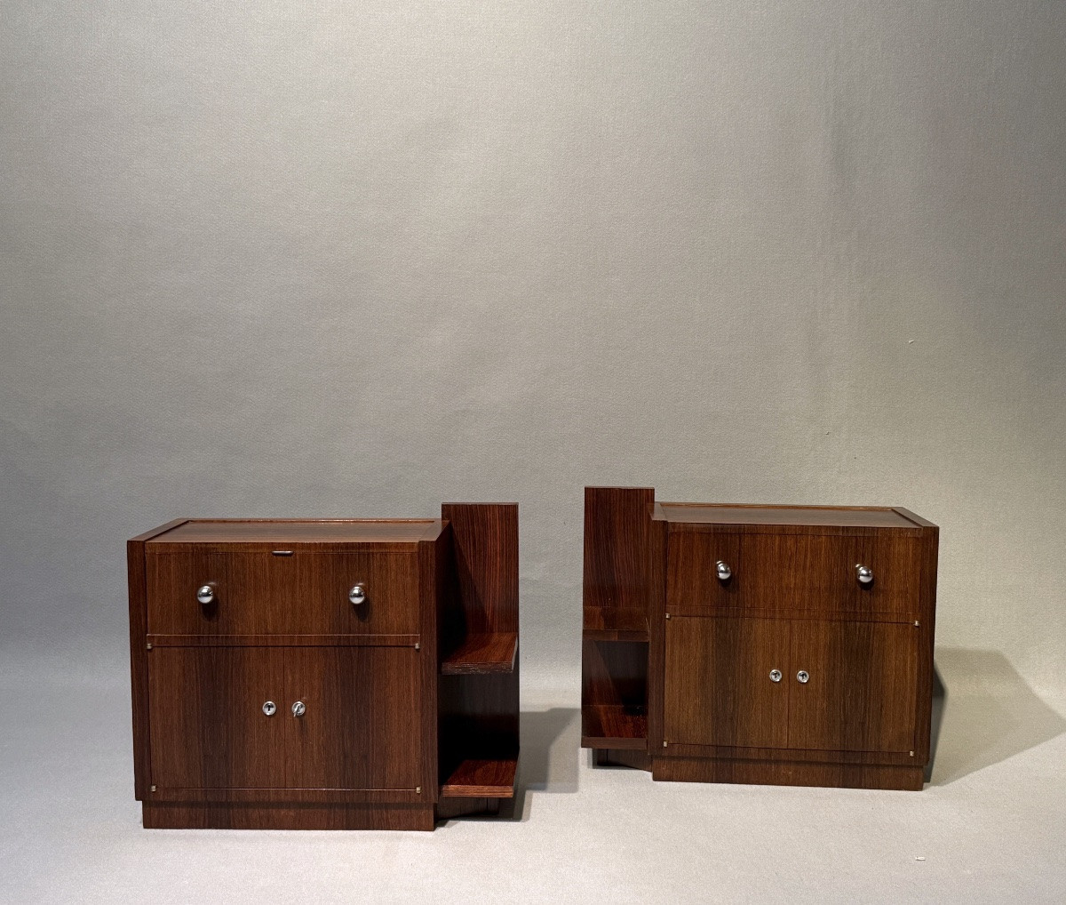 Paire Chevets Art déco-photo-4