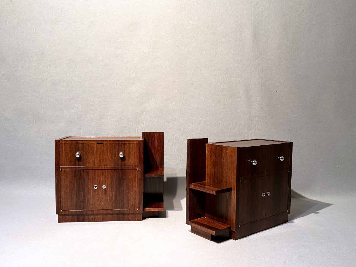 Paire Chevets Art déco