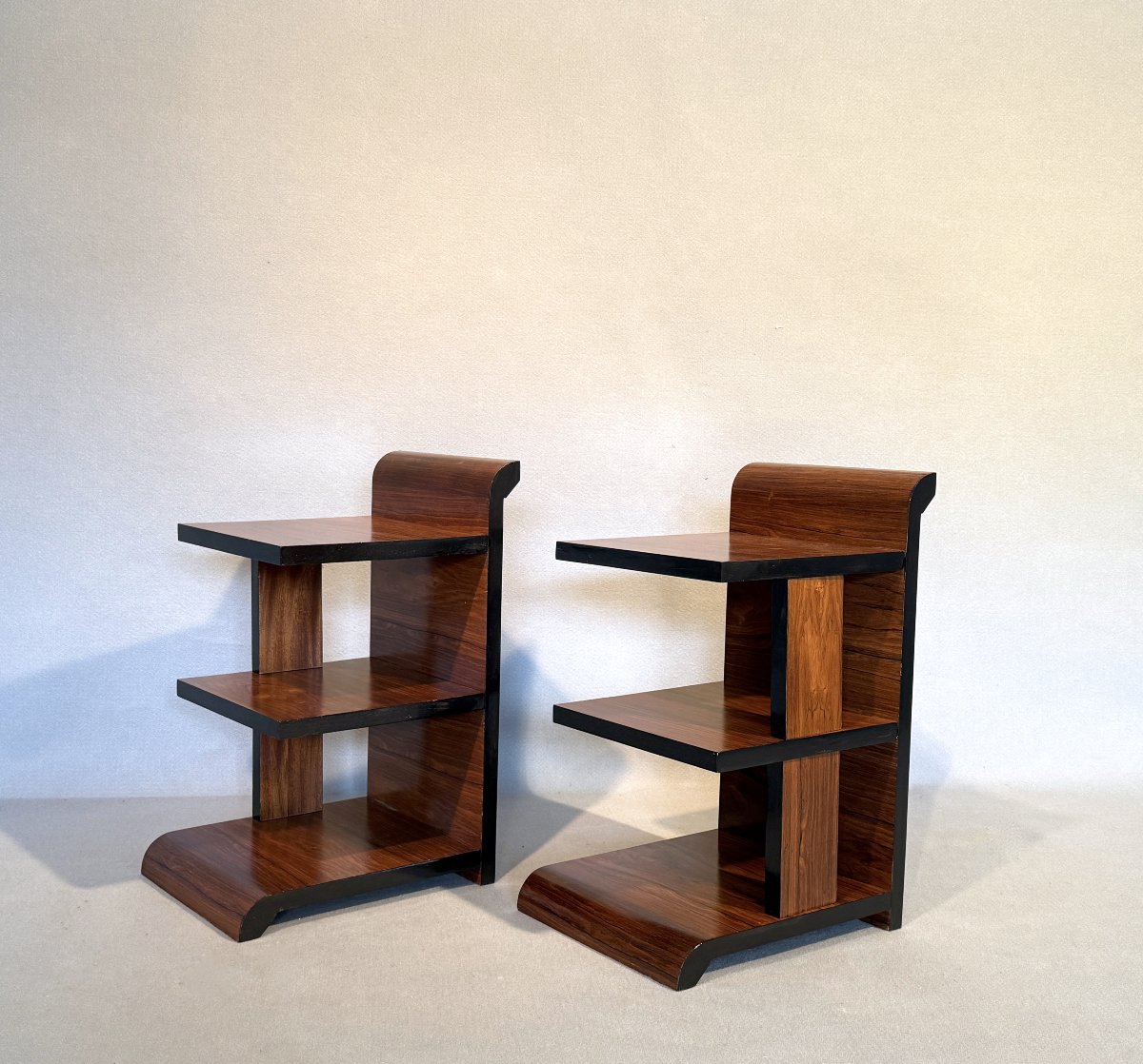 Pair Of Art Deco Nightstands-photo-1