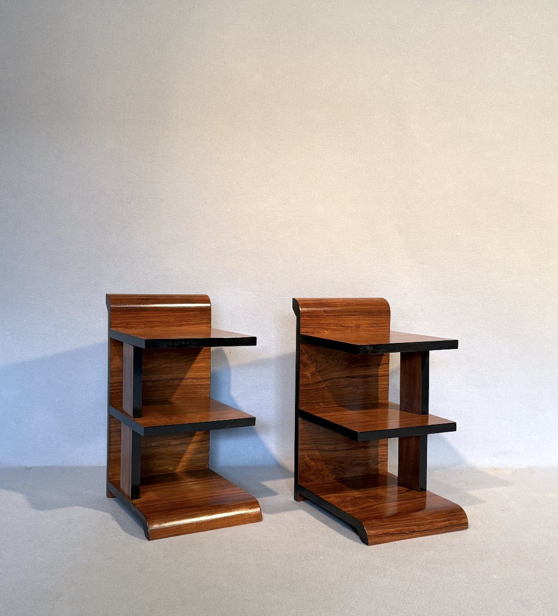 Pair Of Art Deco Nightstands