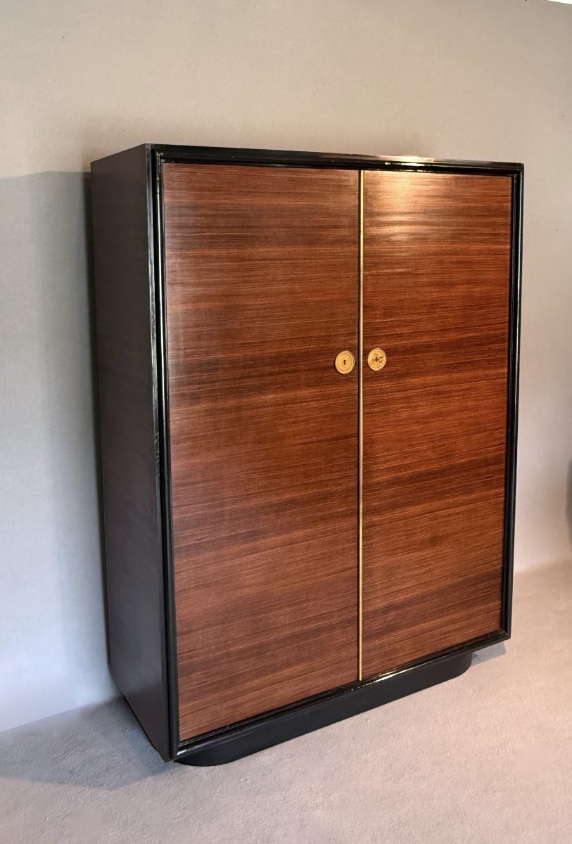 Art Deco Cabinet Attributed To René Drouet-photo-1