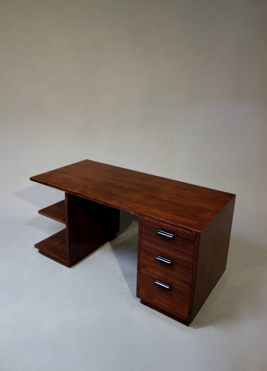 Bureau Art Déco Signé Arbey-photo-3
