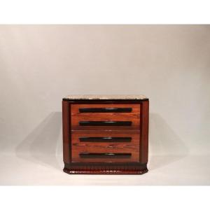 Art Deco Rosewood Chest Of Drawers