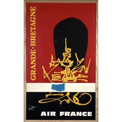 Air France Poster Georges Mathieu