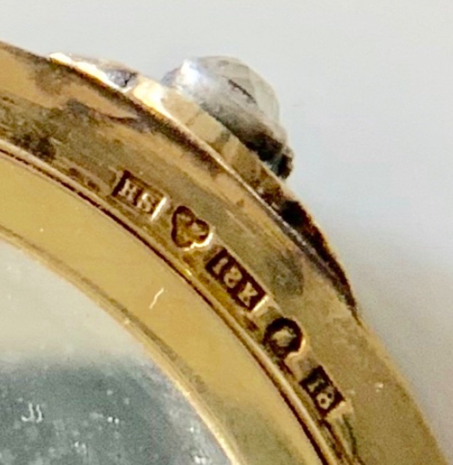  Qualité Museale Boite Or 18 Carats Nephrite Diamants   Qualité Epoque Debut XX S Dlg Fabergé-photo-1