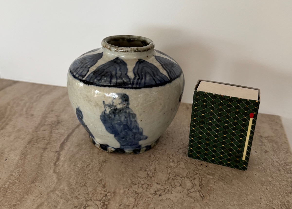 PETIT VASE CHINOIS  XVII SIECLE-photo-5