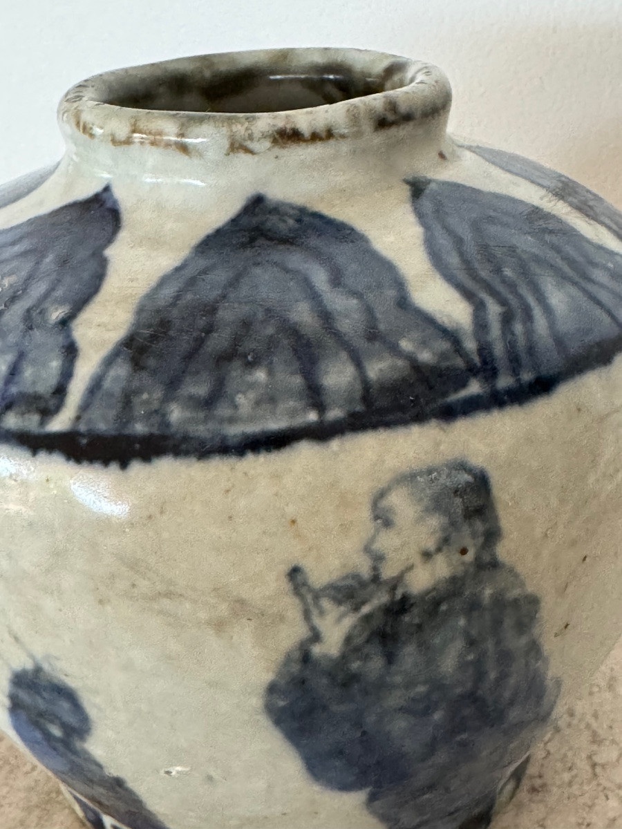 PETIT VASE CHINOIS  XVII SIECLE-photo-6