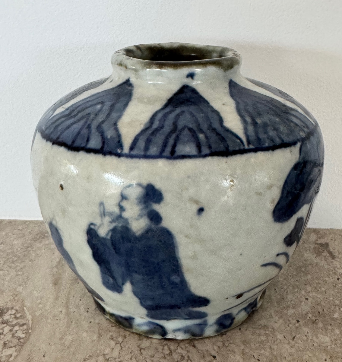 PETIT VASE CHINOIS  XVII SIECLE