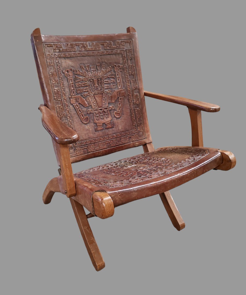 Folding Armchair By Angel Pazmino
