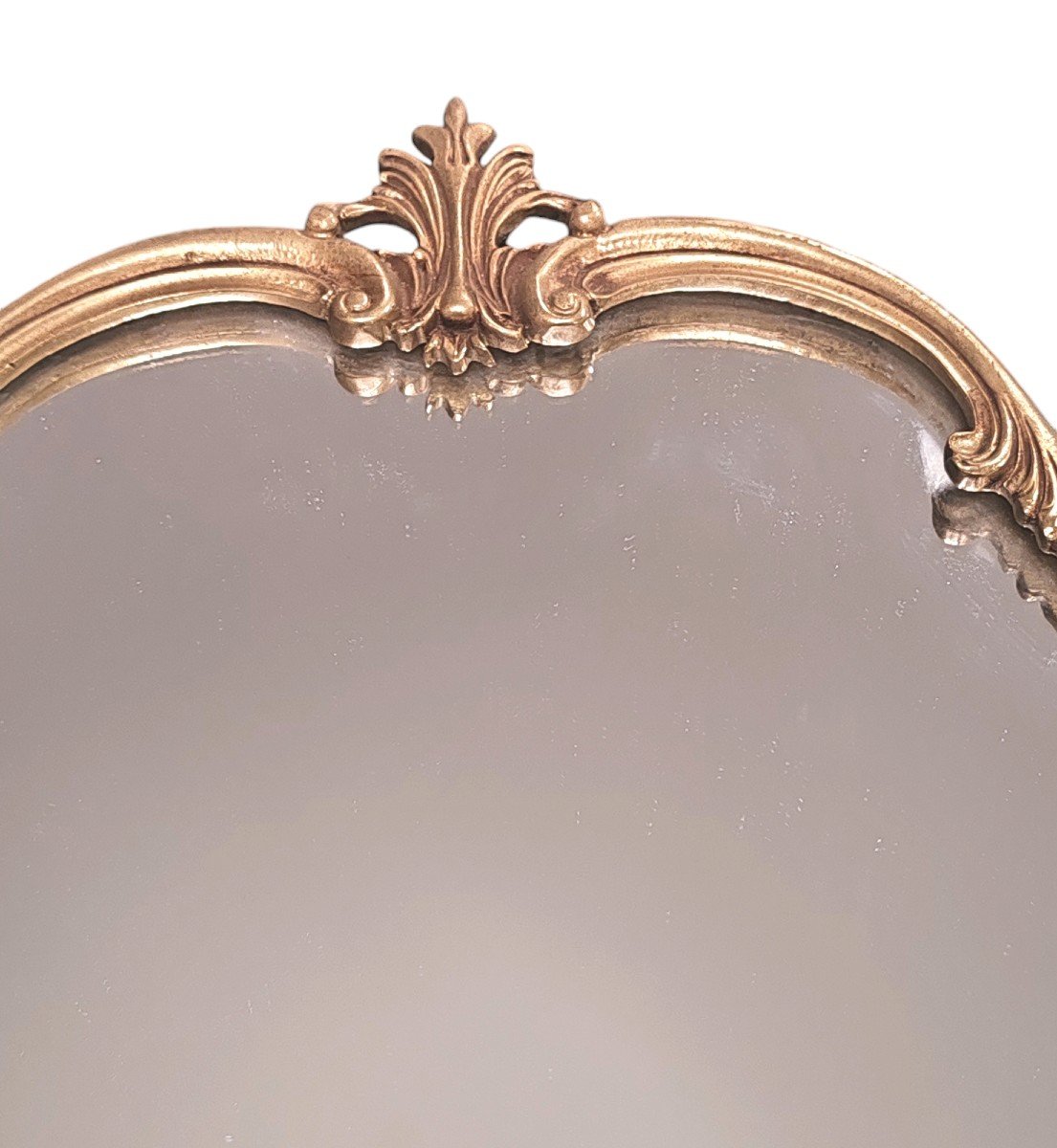 Louis XV Style Bronze Mirror-photo-2