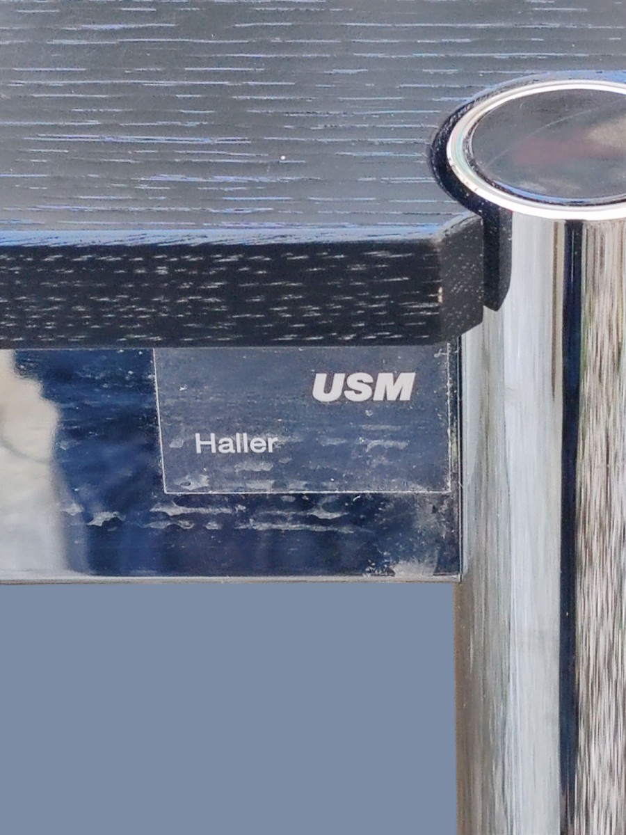 Table Bureau Usm Haller Grand Modèle.-photo-4