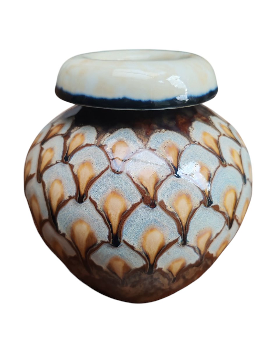 Camille Tharaud Amaranth Vase 1930-1945-photo-2