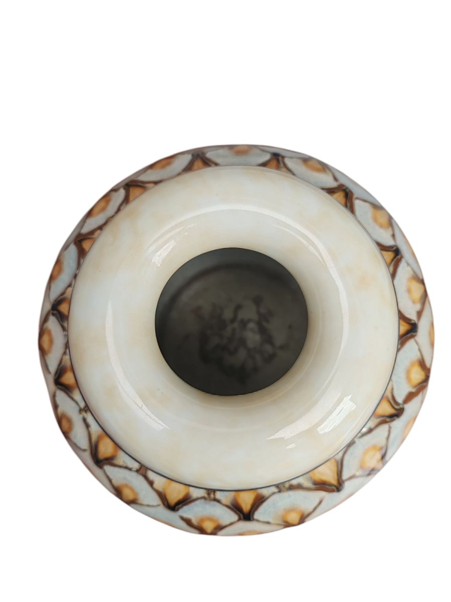 Camille Tharaud Amaranth Vase 1930-1945-photo-4