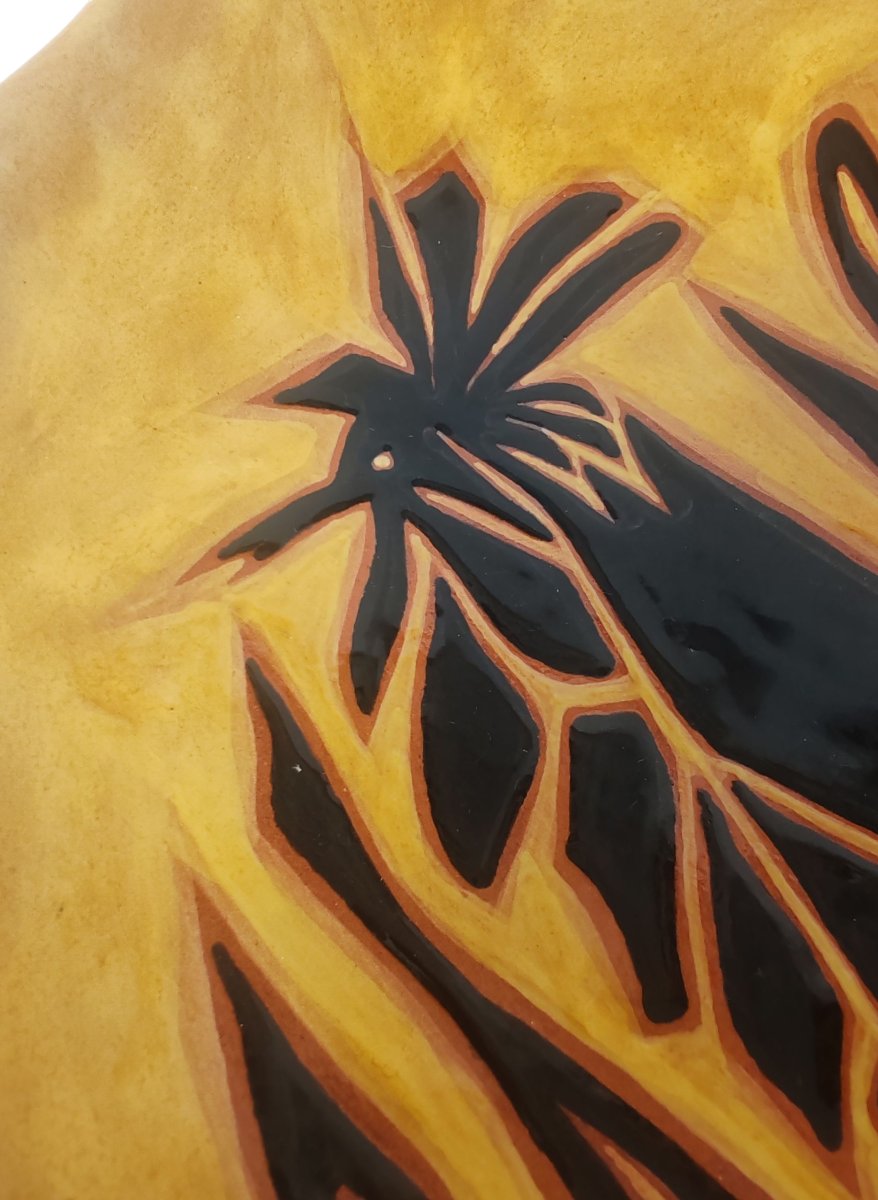 Plat en céramique de Jean Lurçat -photo-3