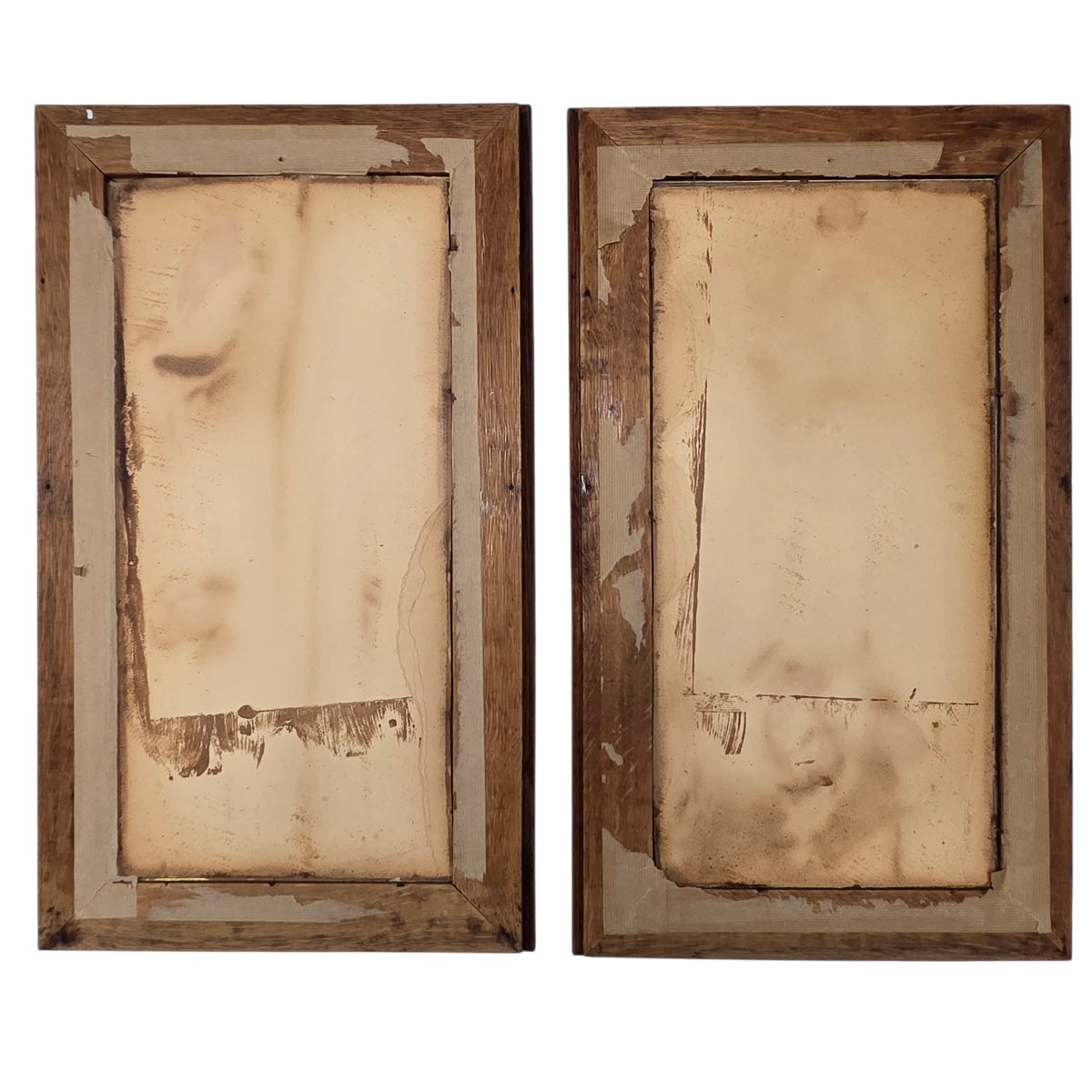 Paire d’aquarelles – Vues de Venise-photo-5