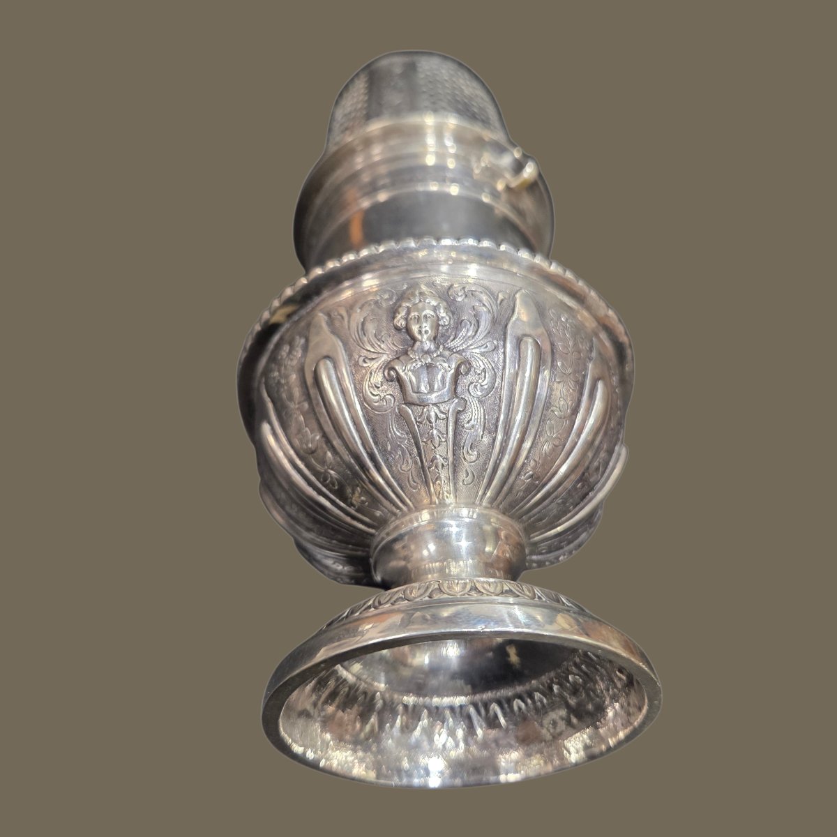 Silver Sugar Shaker/shrimp – Late 19th Century – Hallmarked 1893-photo-3