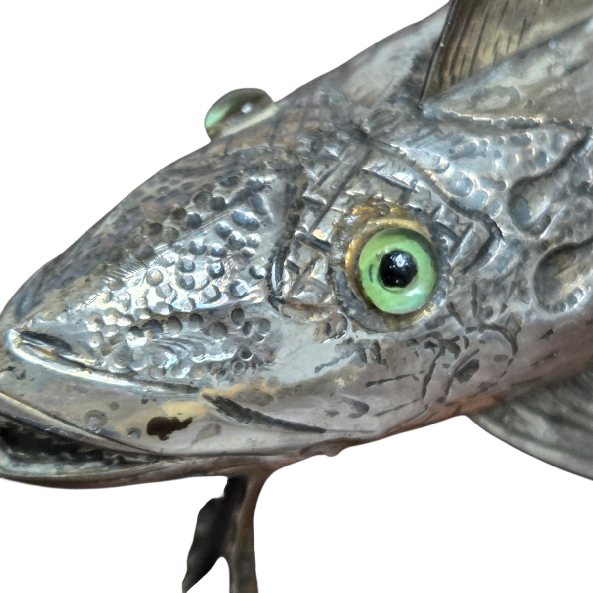 Articulate Silver Fish - Export Object, Twentieth Century-photo-2