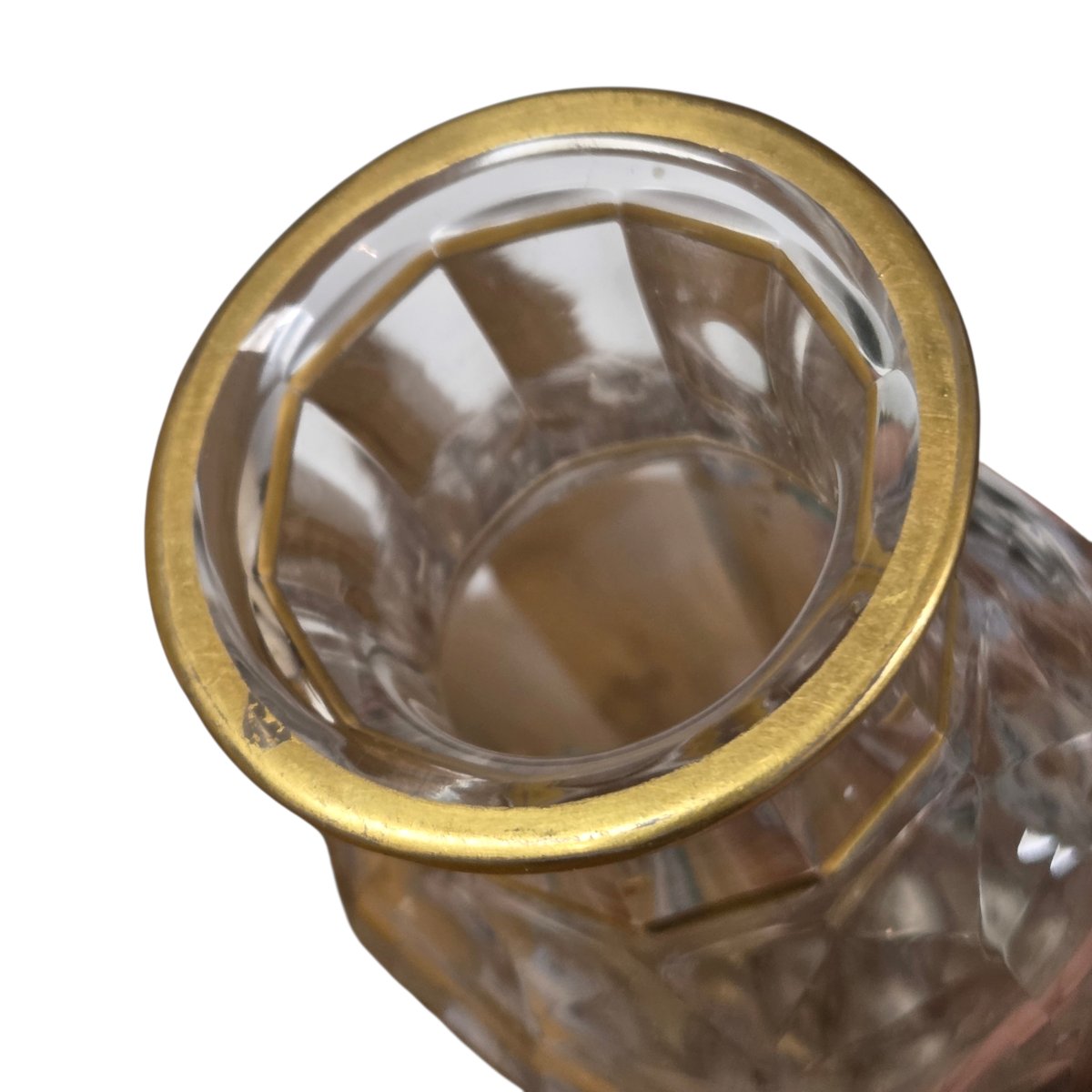 Small Antique Enameled Glass Vase – Vienna, Late 19th Century-photo-4