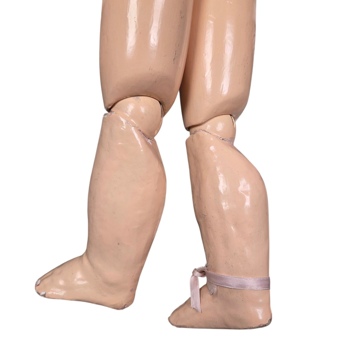 Antique Doll With A Porcelain Head, Late 19th – Early 20th Century.-photo-2