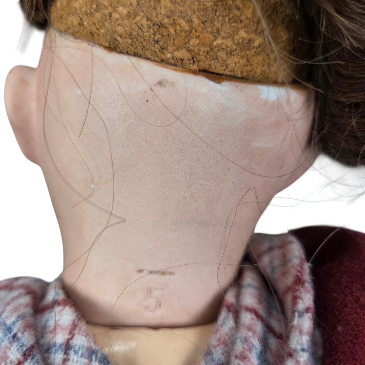 Antique Doll With A Porcelain Head, Late 19th – Early 20th Century.-photo-6