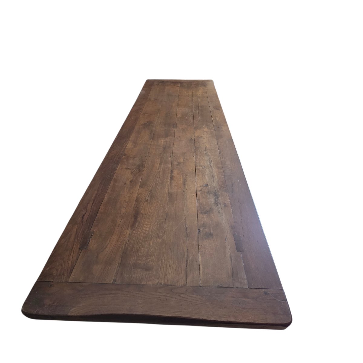 Grande table de style Louis XIII en chêne – 3,03 m-photo-3