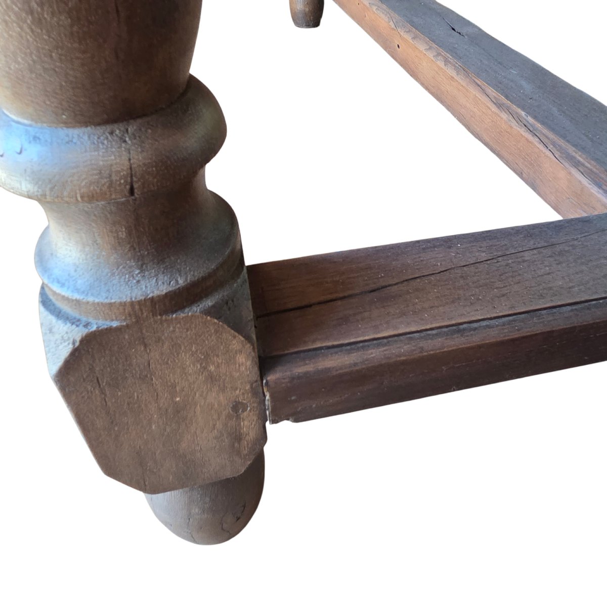 Grande table de style Louis XIII en chêne – 3,03 m-photo-2