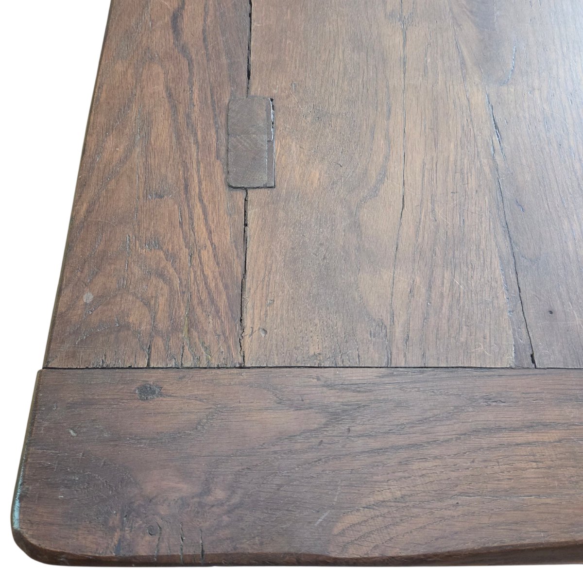 Grande table de style Louis XIII en chêne – 3,03 m-photo-7