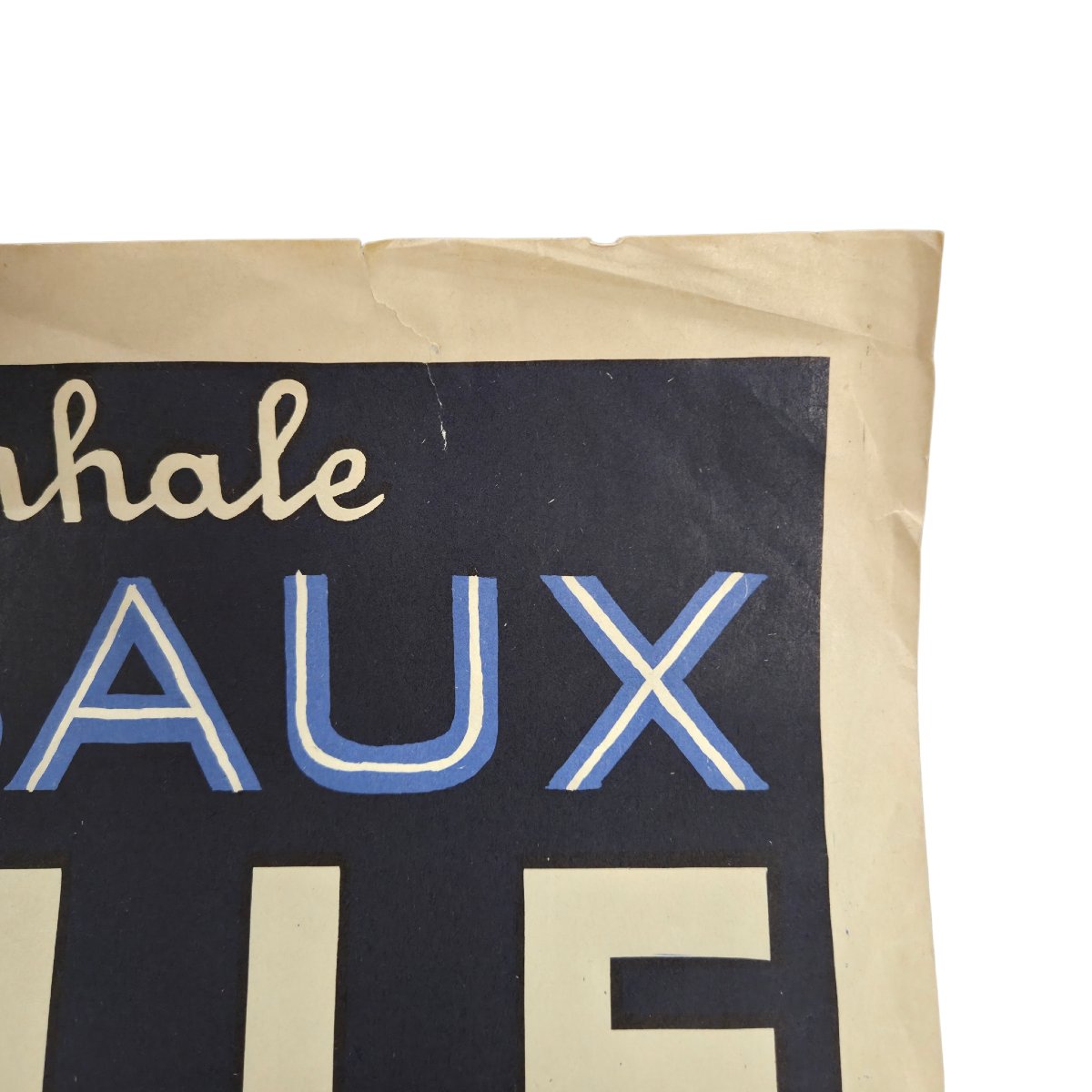 Affiche PLM Fontvieille – Alphonse Daudet – d’après Léo Lelée – tirage ancien – 99 x 61 cm-photo-4