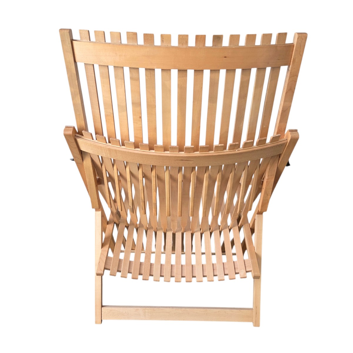 Jean-claude Duboys (1938-1999) - Rocking Chair Model A3 In Maple.-photo-3