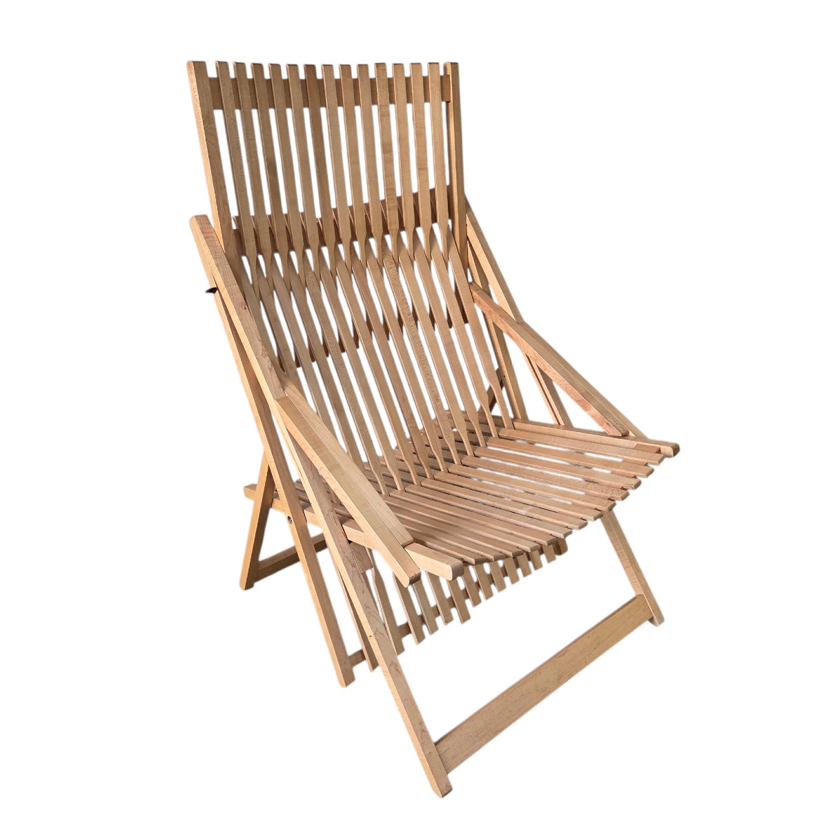 Jean-claude Duboys (1938-1999) - Rocking Chair Model A3 In Maple.