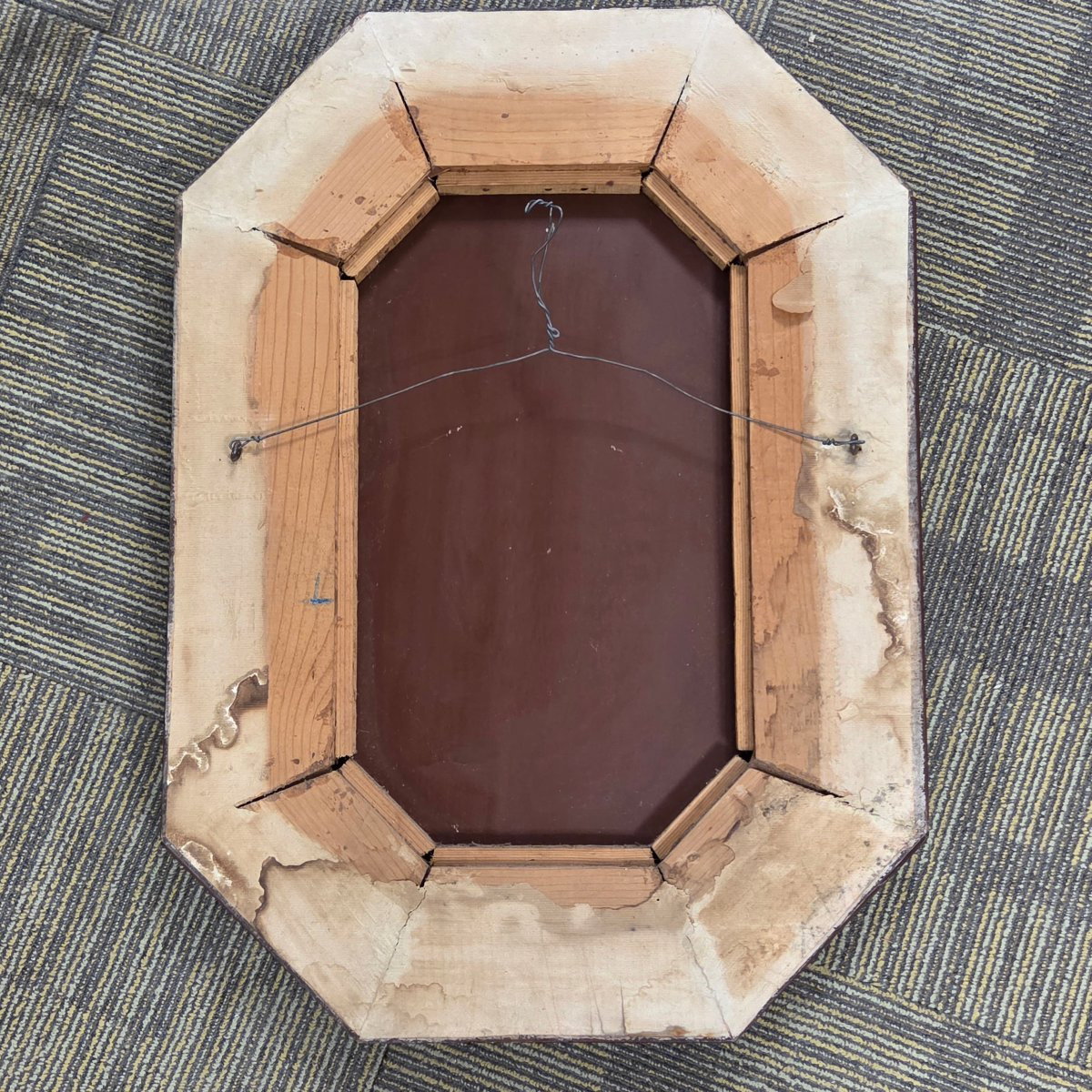 Octagonal Venetian Mirror, Italy, Circa 1950-photo-7
